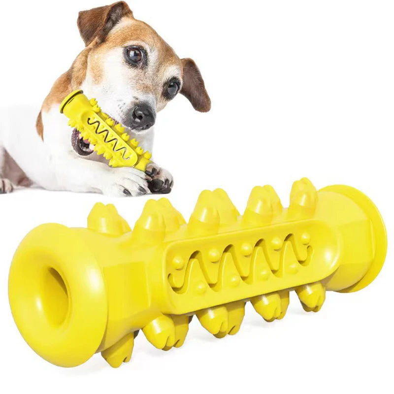 5-in-1 Interactive Dog Dental Chew Toy | Toothbrush, Treat Dispenser & Chew Stick - Pet Mode 