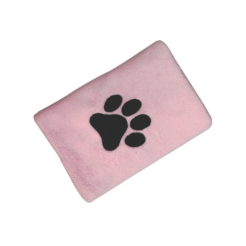 Quick-Dry Dog & Cat Towel | Ultra Absorbent Pet Bath & Paw Drying Cloth