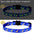 Glow in the Dark Pet Collar with Bell | Stars & Moon Design