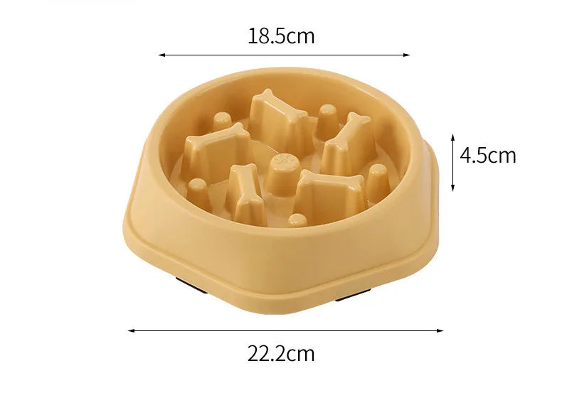 Pet Slow Feeder Bowl - Pet Mode 