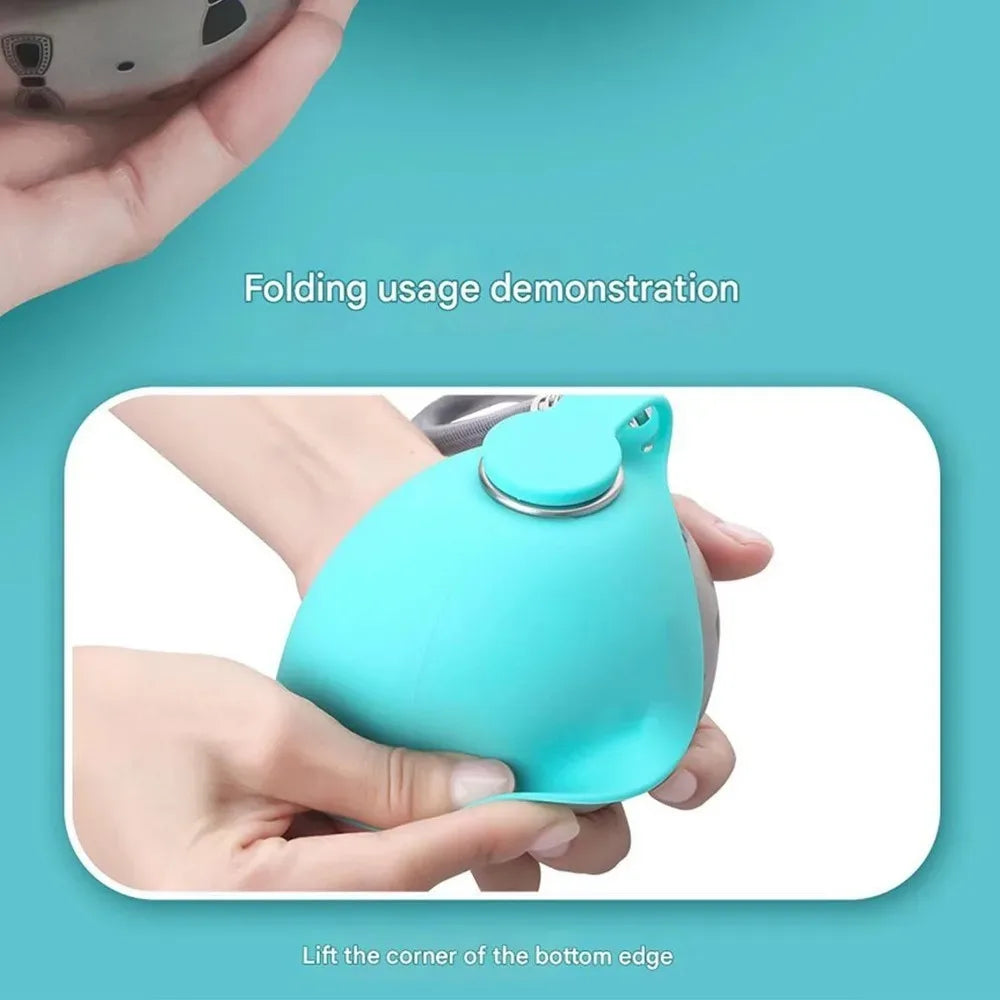 Portable Dog Water Bottle with Bowl | Leak-Proof Travel Bottle for Pets
