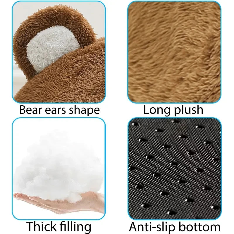 Winter Plush Cat Bed | Cosy Lounger for Cats & Small Dogs - Pet Mode 
