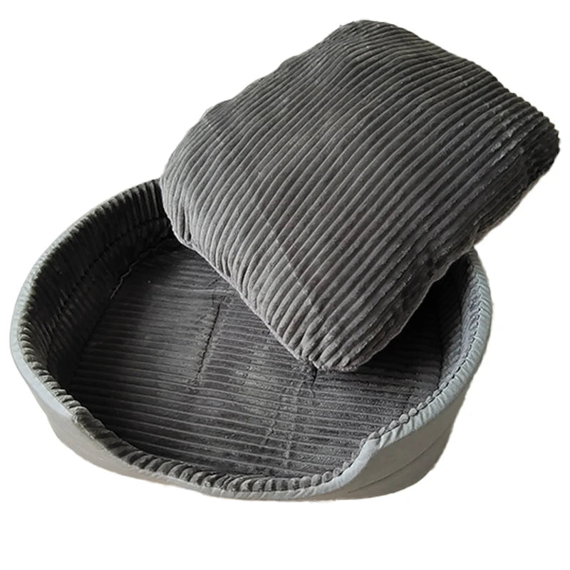Calming Washable soft Dog Bed for Anxiety & Comfort - Pet Mode 