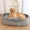 Calming Washable soft Dog Bed for Anxiety & Comfort - Pet Mode 