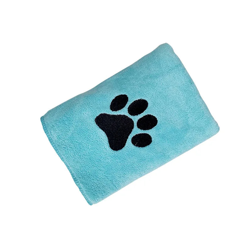 Quick-Dry Dog & Cat Towel | Ultra Absorbent Pet Bath & Paw Drying Cloth
