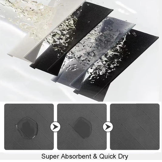 Absorbent Pet Feeding Mat | Waterproof Non-Slip Food & Water Bowl Mat - Pet Mode 