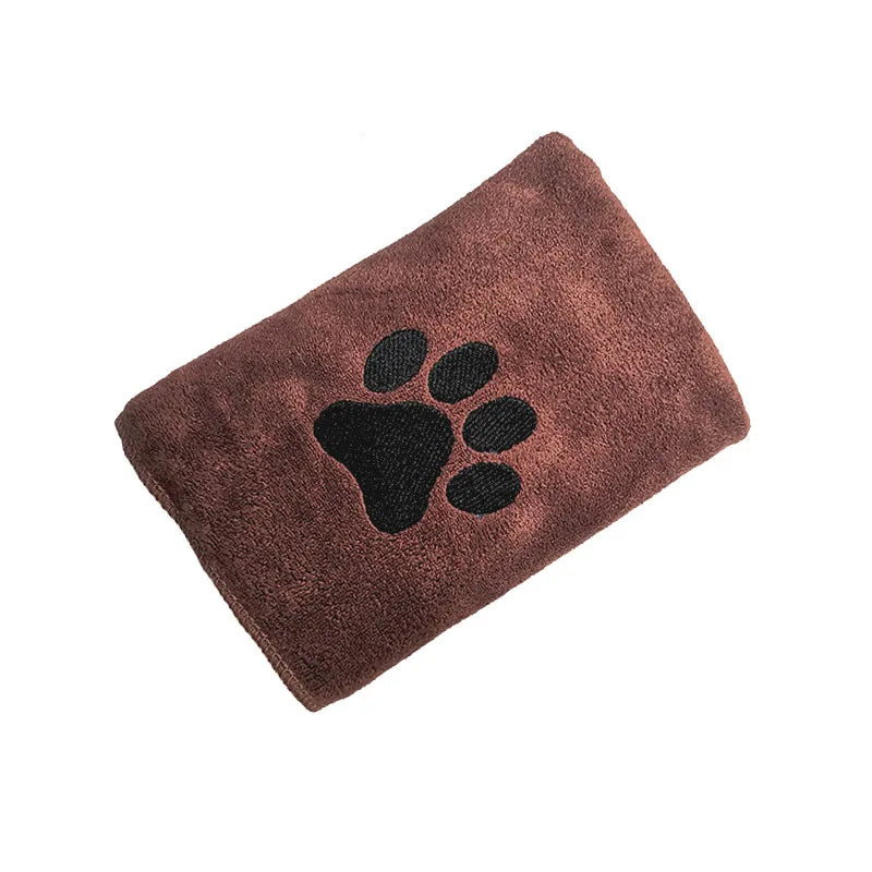 Quick-Dry Dog & Cat Towel | Ultra Absorbent Pet Bath & Paw Drying Cloth