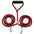 Dual Dog Leash | No-Tangle Double Lead for Walking Two Dogs