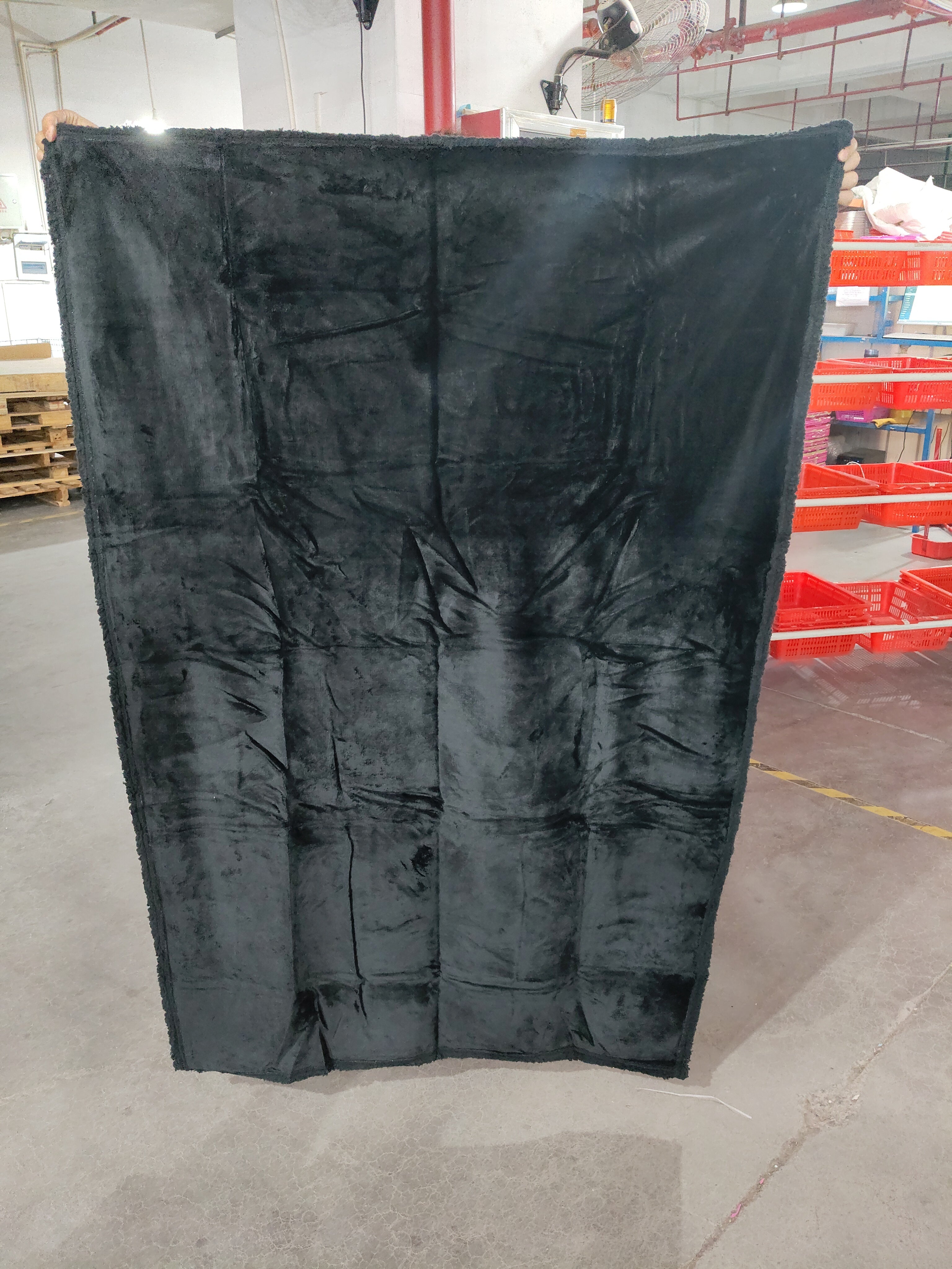 Flannel Cotton Wool Sherpa Pet Blanket