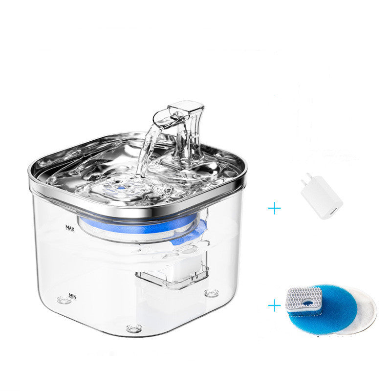 Pet Stainless Steel Automatic Circulation Water Dispenser – 2L