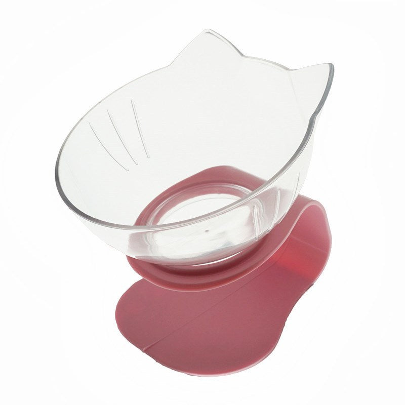 Non Slip Double Cat Bowl With Raised Stand - Pet Mode 