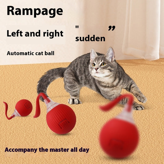 Interactive Cat Toy Rolling Ball - Pet Mode 