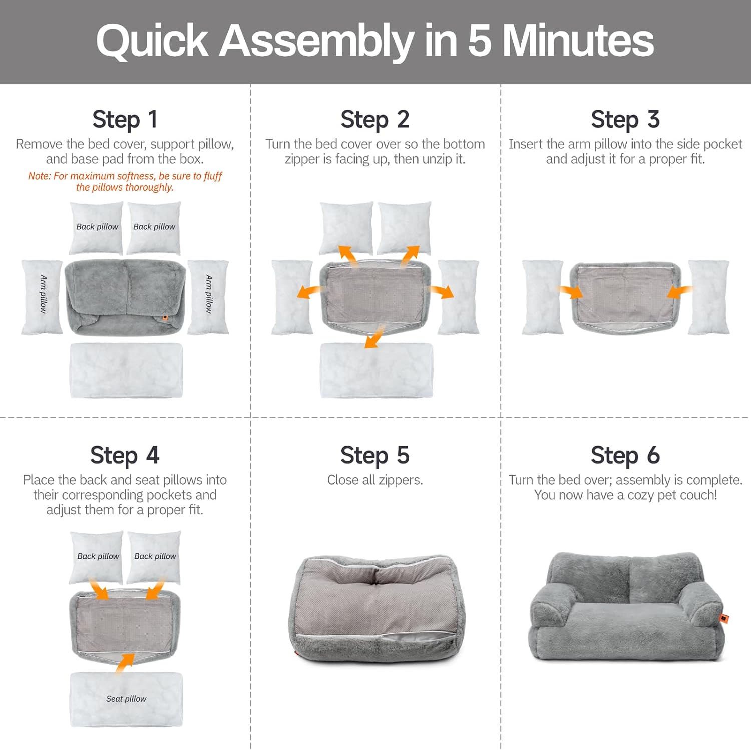 Plush Cat Bed for Indoor Cats - Pet Mode 