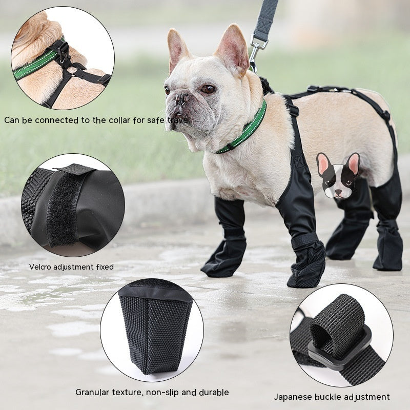 Waterproof Adjustable Dog Shoes - Pet Mode 