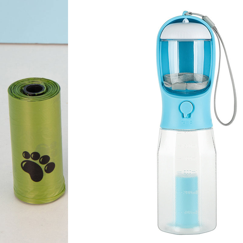 Portable 3-in-1 Pet Water Bottle & Feeder - Pet Mode 