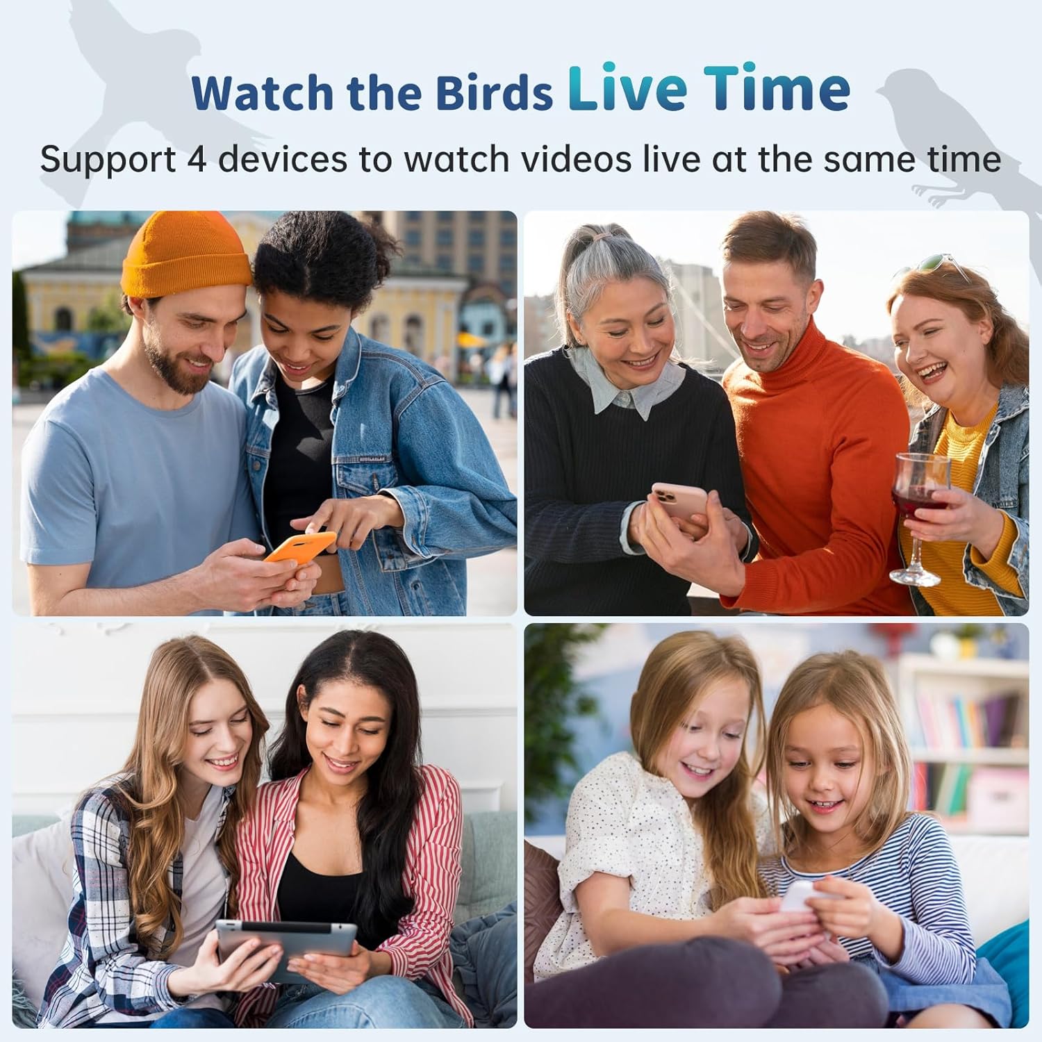 Bird Feeder with Camera - Pet Mode 