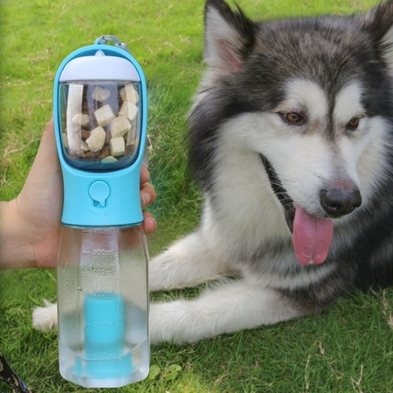 Portable 3-in-1 Pet Water Bottle & Feeder - Pet Mode 