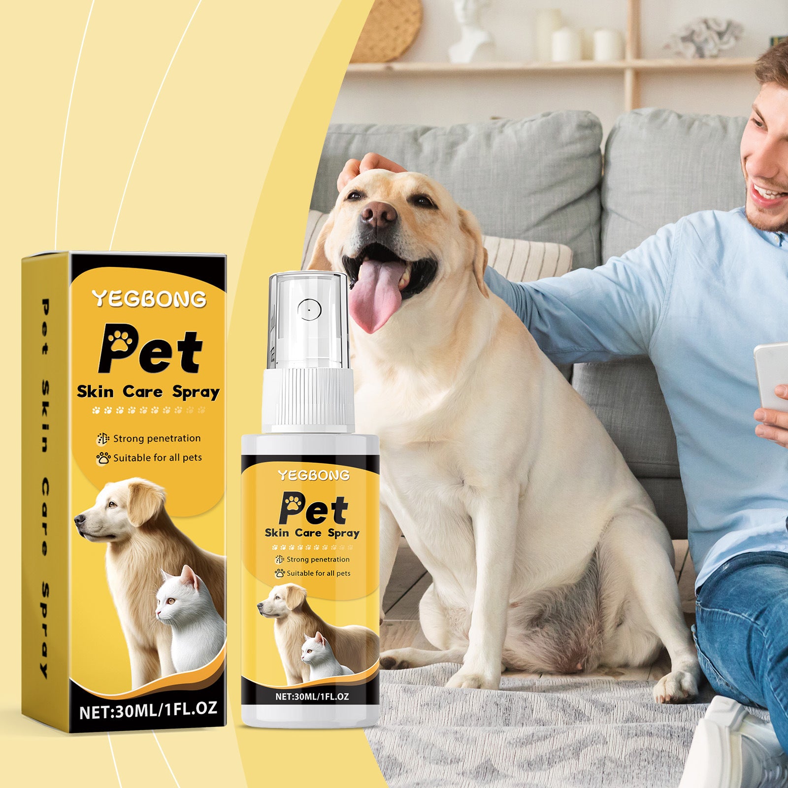 Pet gentle care Skin Spray - Pet Mode 
