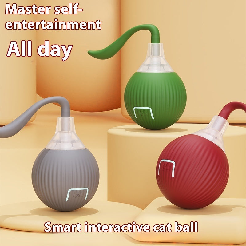 Interactive Cat Toy Rolling Ball - Pet Mode 