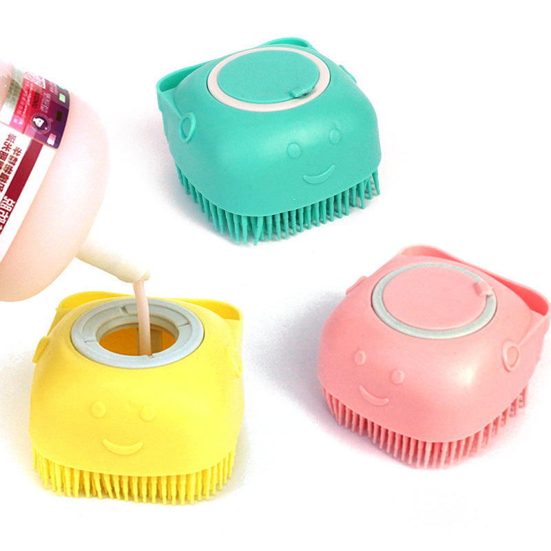 Silicone Dog Bath & Massage Brush - Pet Mode 