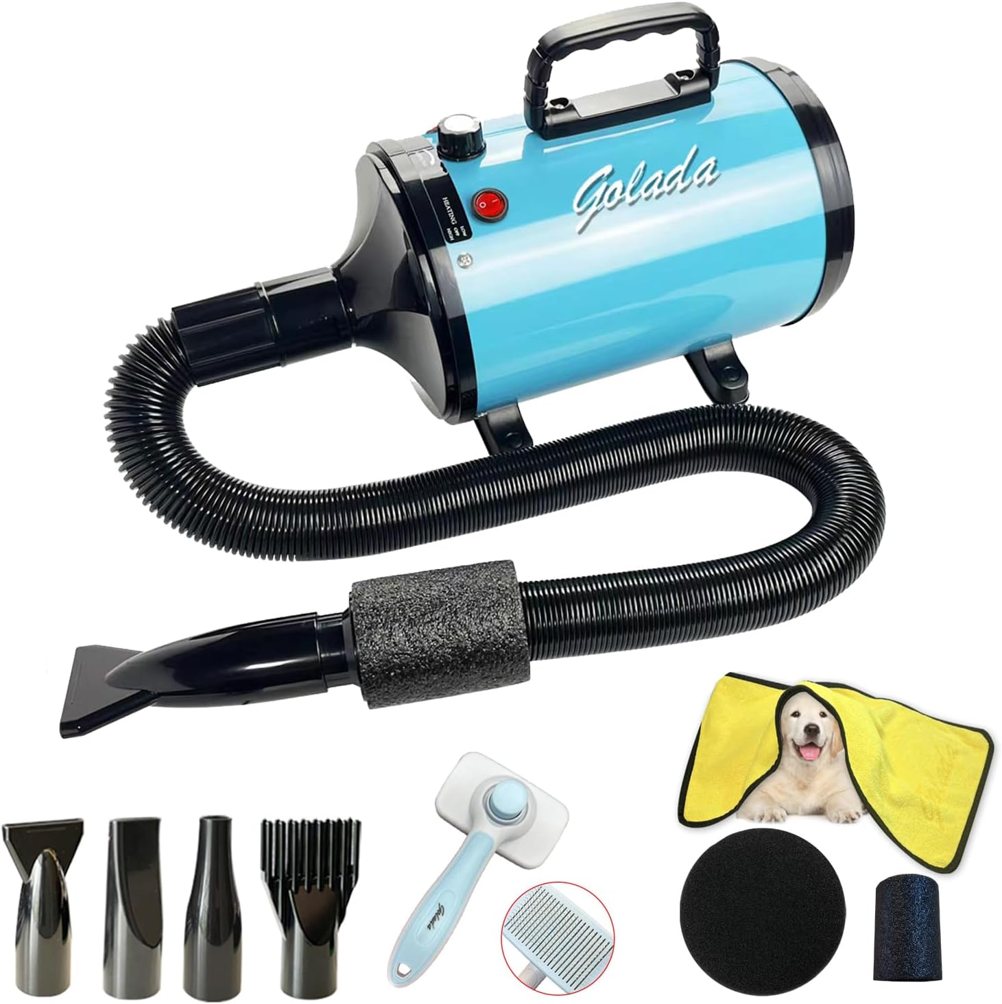 Professional Pet Grooming Blow Dryer - Pet Mode 