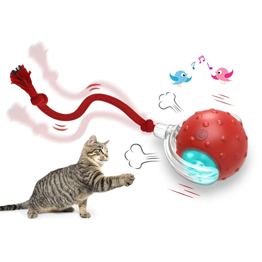 Interactive Cat Toy Rolling Ball - Pet Mode 
