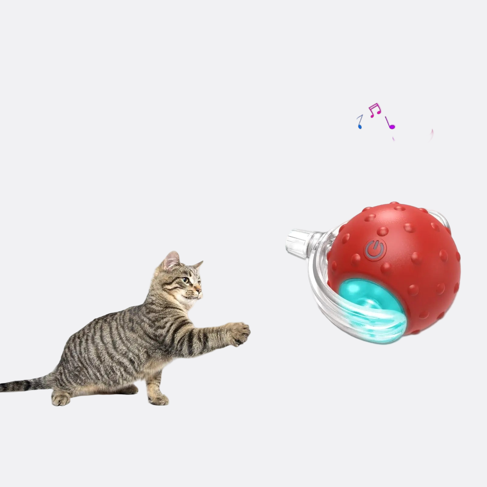 Interactive Cat Toy Rolling Ball - Pet Mode 