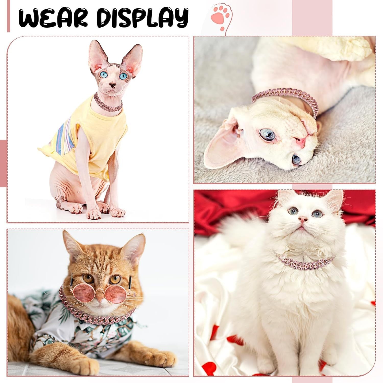 Metal Chain Necklace for Dogs & Cats - Pet Mode 